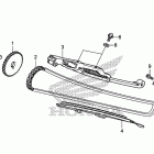 CTX700ND Цепь ГРМ и натяжитель