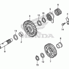 CRF450X Кик стартер