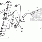 GL1800C Задний тормозной цилиндр