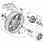 CTX700ND Заднее колесо