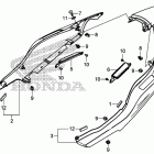 CTX700ND Задний обтекатель