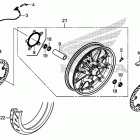 GL1800C Переднее колесо