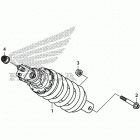 VT1300CS Rear shock absorber (1)