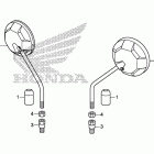 GROM125(MSX125E) Зеркало