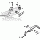 GL1800C Педали