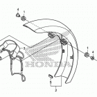 VT1300CX Front fender (3)