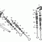 CB500FA Распределительный вал и клапана