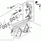 CTX700ND Передний суппорт тормозной