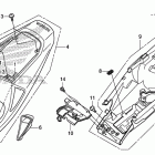 CBR600RA Облицовка сидения