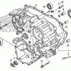 GL1800C Задний кожух картера