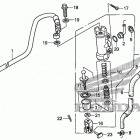 XR650L Задний тормозной цилиндр