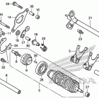 CTX700ND Gearshift drum (2)