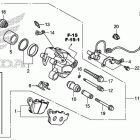 CBR500RA Задний суппорт