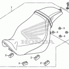 VT750C2B Сидение