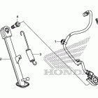 CB500X Подножка