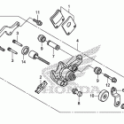NC700XD Стояночный тормоз