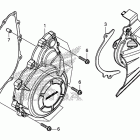 CB500FA Крышка генератора
