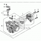 VT750CA Корпус Дросселя
