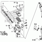 NC700X Передний тормозной цилиндр