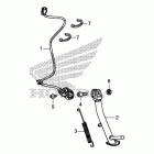 CTX700 Подножка