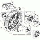 CTX700 Заднее колесо