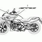 CTX700 Наклейки