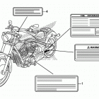 VT1300CX Caution label (2)
