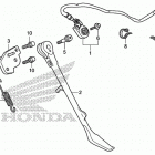 VT750CA Подножка