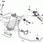 CBR500RA Адсорбер, системы улавливания паров топлива
