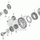 CRF450X Муфта стартера