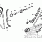 CTX1300A Цепь ГРМ и натяжитель