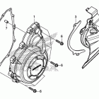 CB500X Крышка генератора