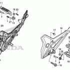 NC700X Подножки