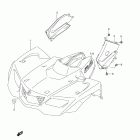 LT-F400F KingQuad 400FS 4x4 Переднее крыло