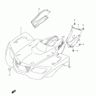 LT-A400F KingQuad 400AS 4x4 Auto Переднее крыло