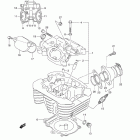 LT-F400F KingQuad 400FS 4x4 Головка цилиндра