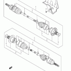 LT-A450X,Z 450AXi Задний привод