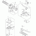LT-A400 KingQuad 400AS Рулевые переключатели
