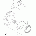LT-A400 KingQuad 400AS Муфта стартера