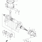 LT-A450X,Z 450AXi Коленвал