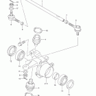 LT-F400F KingQuad 400FS 4x4 Рулевая , поворотный кулак