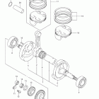 LT-R450,Z QuadRacer R450 Коленвал