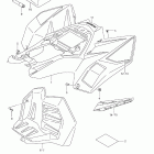 LT-R450,Z QuadRacer R450 Rear fender (model k8)