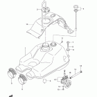LT-F400F KingQuad 400FS 4x4 Топливный бак