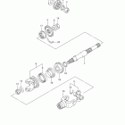 LT-A400 KingQuad 400AS Secondary drive