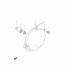 LT-A500XP KINGQUAD 500AXi Recoil cover
