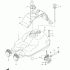 LT-A400 KingQuad 400AS Топливный бак