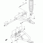 LT-A450X,Z 450AXi Front suspension arm (model k7)