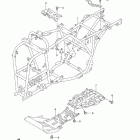 LT-F400F KingQuad 400FS 4x4 Рама