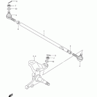 LT-R450,Z QuadRacer R450 Рулевая , поворотный кулак